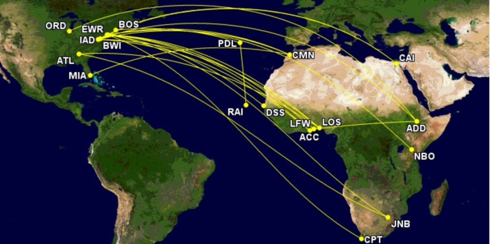 Direct Flights to African Continent