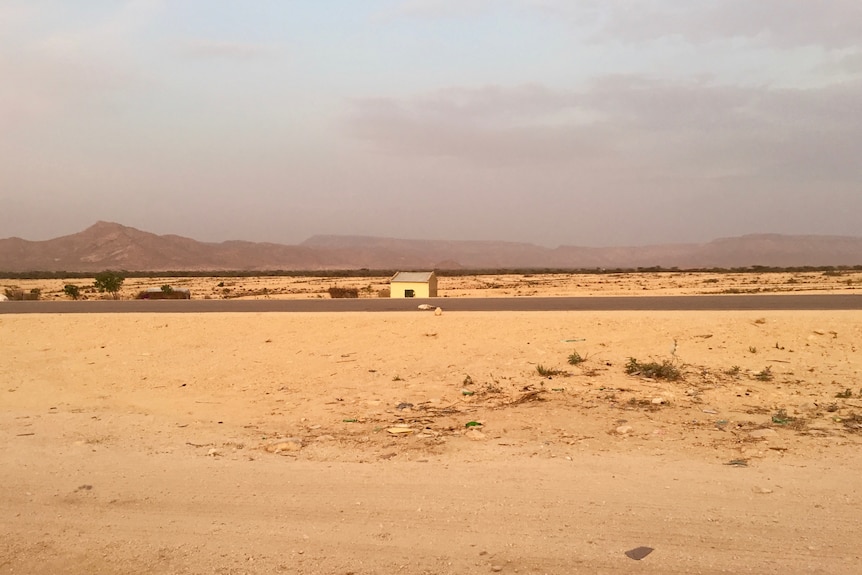 The desert of Somaliland